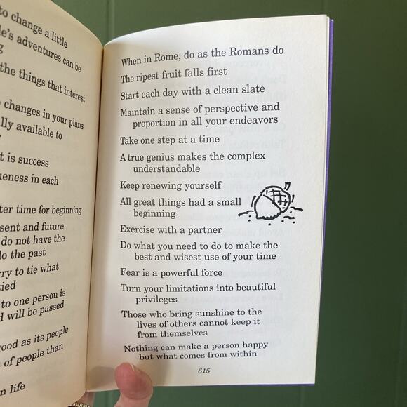 8789 Words of Wisdom Paperback Softback Inspirational Self Help Reflection Book - Picture 7 of 8